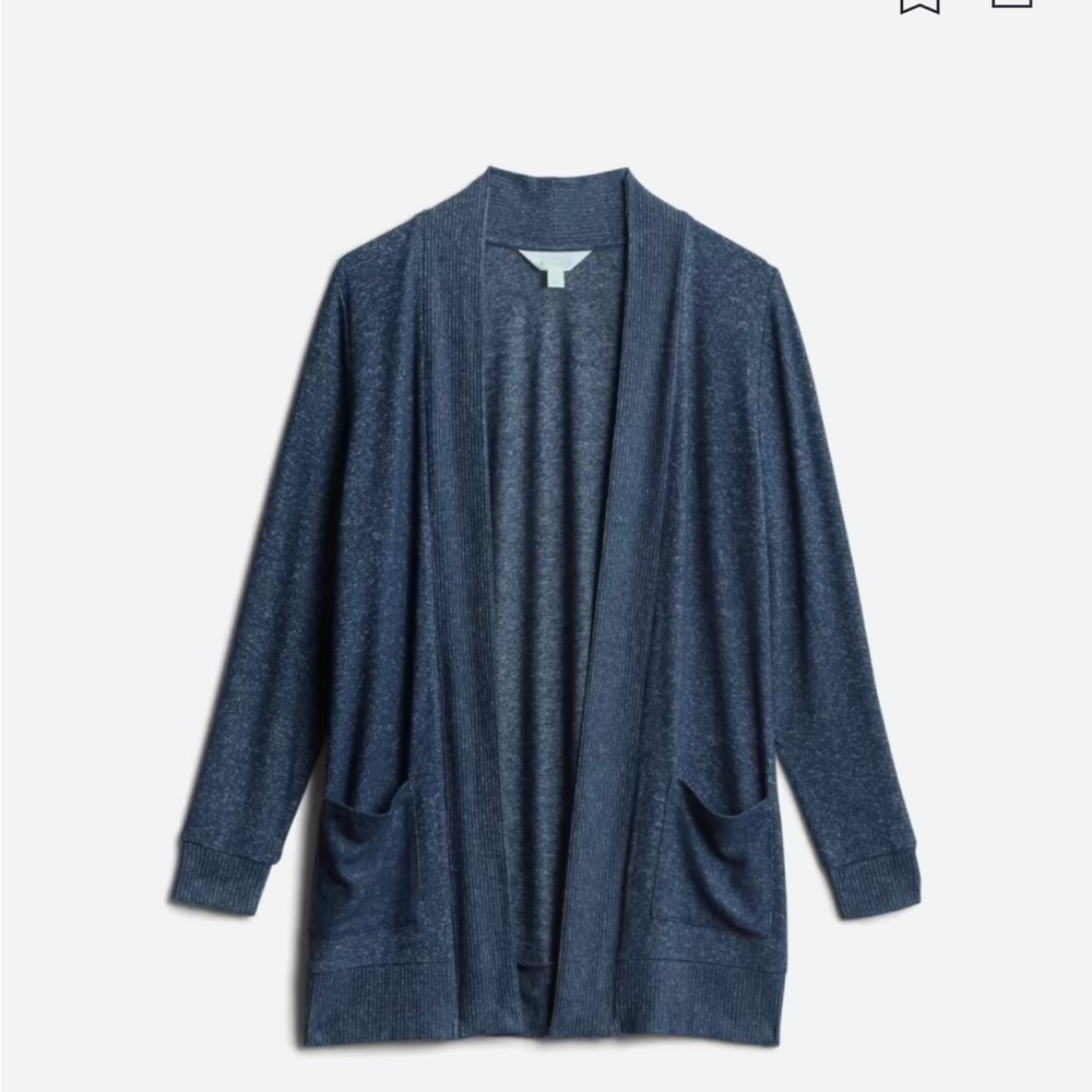 MARKET & SPRUCE Heather Brushed Knit Two
Pocket Cardigan